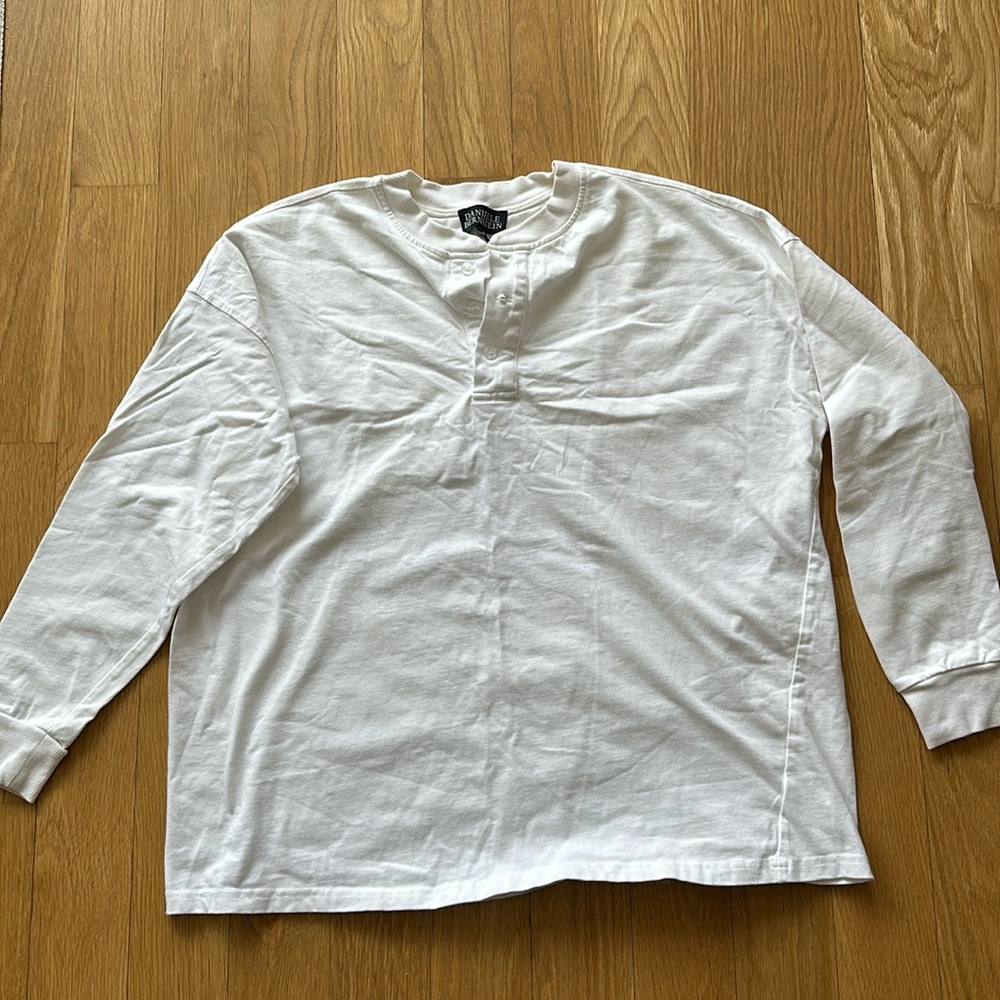 Danielle Bernstein White Oversized Longsleeve - image 1